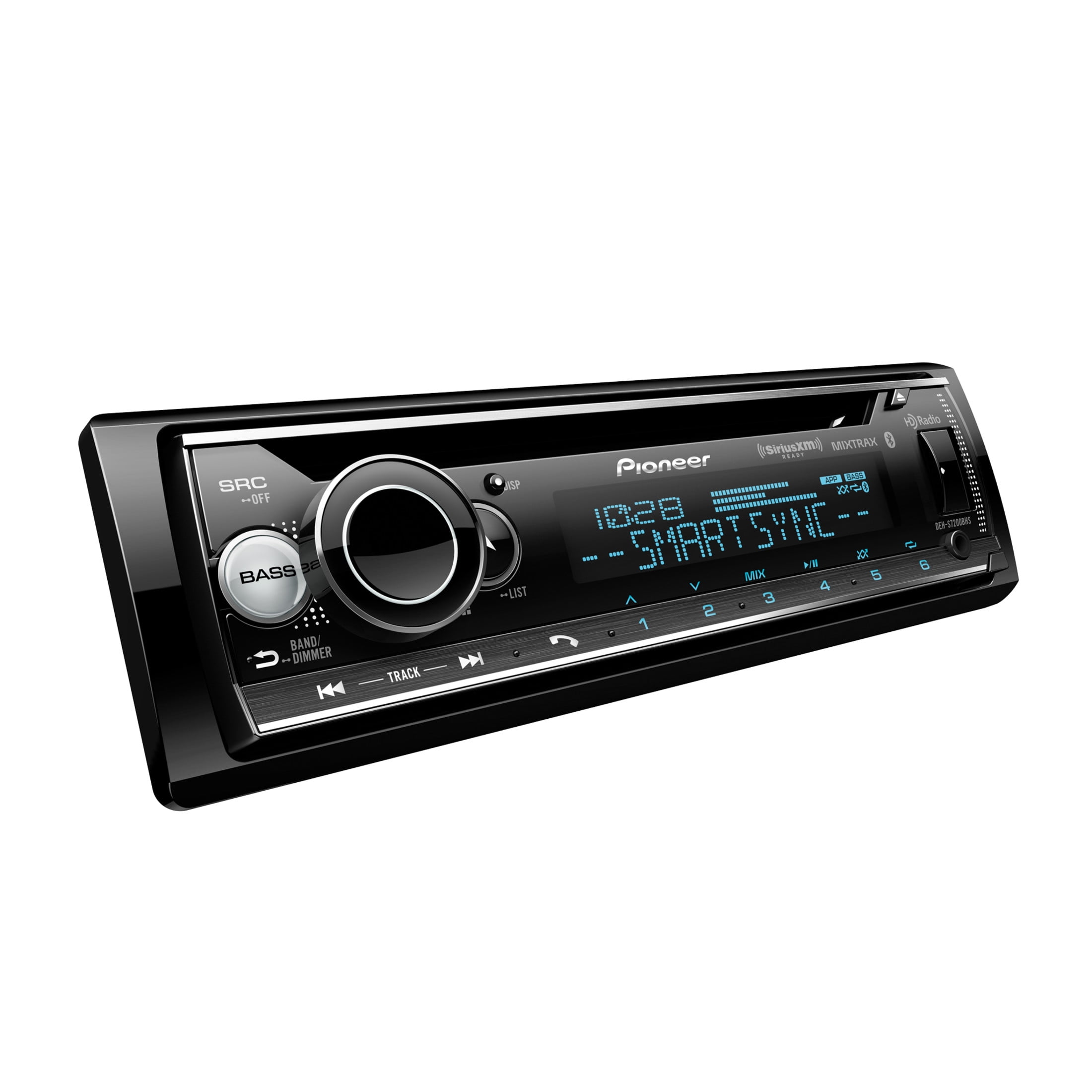Pioneer DEH-S7200BHS CD Receiver, Bluetooth, HD Radio, SiriusXM