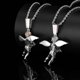 thumbnail image 3 of Collar con colgante de ángel de la guarda, collar de hip hop, 3 of 5