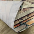 thumbnail image 5 of Ambesonne Wooden Place Mats Set of 4, Natural Red Brick House, Standard Size, Pale Brown, 5 of 6