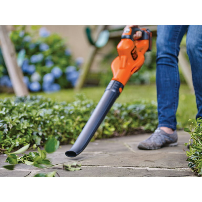Black Decker Leaf Blower Cordless 40V Max Sweeper Vacuum Yard Lawn