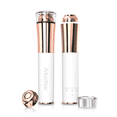 thumbnail image 1 of iMusthav Portable Flawless Facial Hair Remover Trimmer Epilator, Painless Electric Razor For Face, Lips and Chin. 18K Gold-Plated With 360° LED Light., 1 of 7