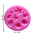thumbnail image 3 of fastboy Fondant Mold Ocean Creatures Design Fondant Chocolate Biscuit DIY Silicone Mould Baking Tray, 3 of 7