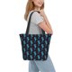 thumbnail image 2 of Disketp Blue Seahorse Bolsa de Hombro Casual para Mujer, Bolso Cruzado para Compras, Viajes y Uso Diario, 2 of 6