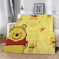 thumbnail image 5 of Winnie the Pooh Fuzzy Soft Warm Throw Blanket Comfortable Sofa Bed Blanket for Bedroom Couch Sofa, 5 of 10