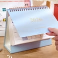 thumbnail image 4 of Dserhfy 2026 Desk Calendar JAN 2026 - DEC 2026 Standing Flip Desktop Calendar 12 Months Planner with Twin-Wire Binding for Home Office School, 4 of 7