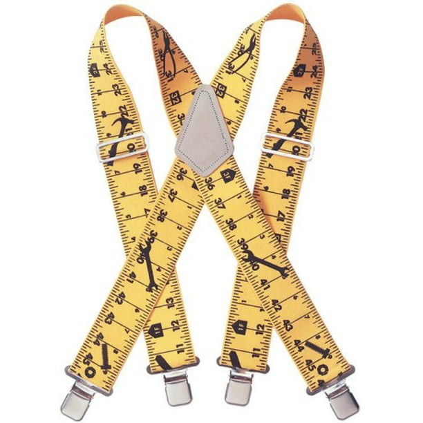 clc custom leathercraft 110rul heavy duty tape elastic work suspenders ruler print walmart com
