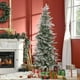 thumbnail image 5 of 24 Pcs Simulation Christmas Tree Decoration Cedar Leaf Flocking Christmas Holiday Decoration, 5 of 9