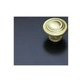 thumbnail image 2 of Hamilton Bowes Satin Brass Cabinet Hardware Circles Round Knob 1-1/4" Modern Basic Modern Gold Vibrant Amber, 2 of 4