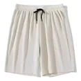thumbnail image 1 of Bermudas De Seda De Hielo Y Bermudas Para Hombre Moda Casual, 1 of 7