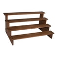 thumbnail image 3 of Yinanstore Wood Display Riser Collectibles Display Stand Desktop Decoration Jewelry Organizer Rack Showcase Fixtures for Figures Bedroom 4 Layer 40cm, 3 of 8