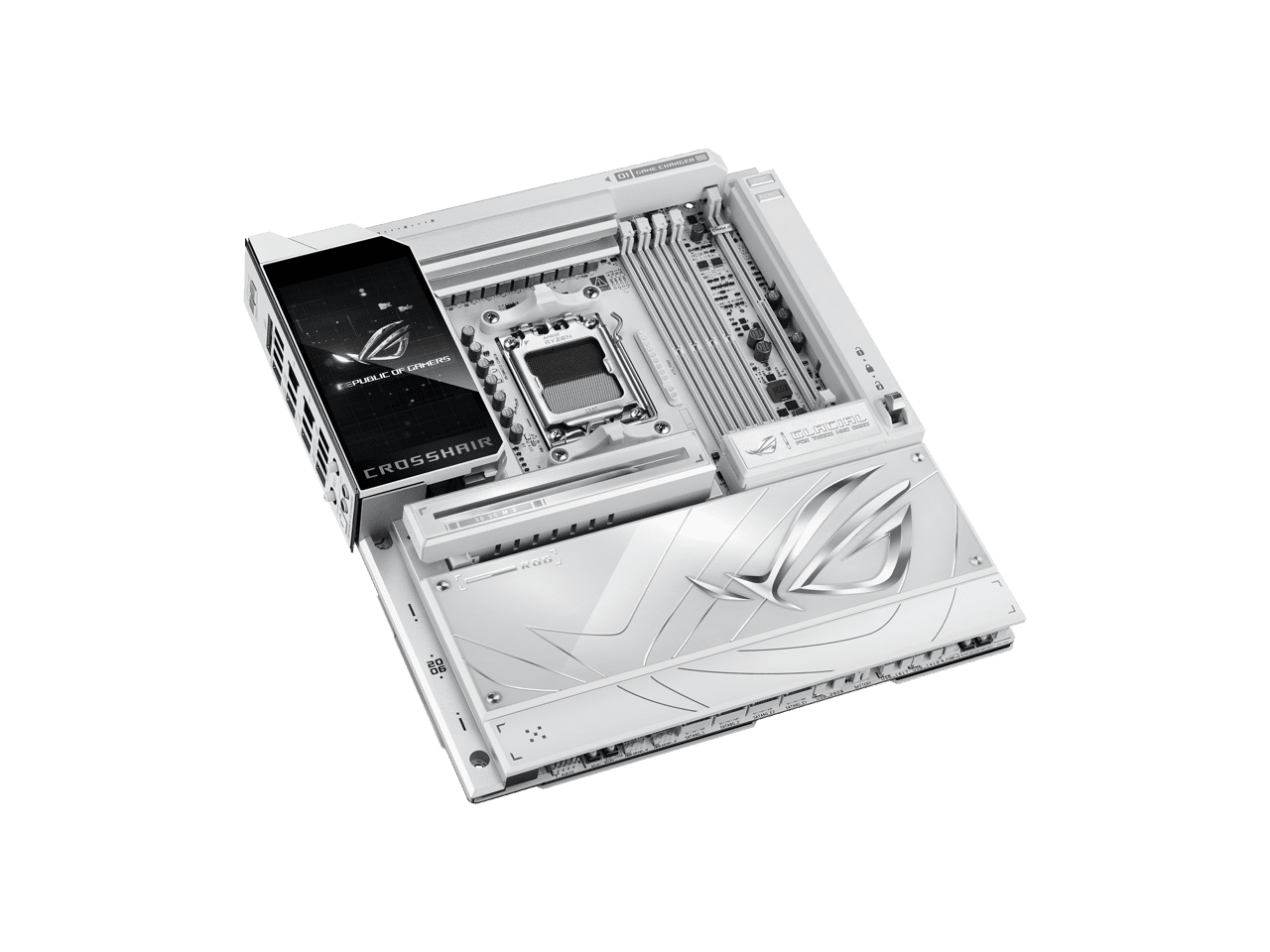 ASUS ROG Crosshair X870E Glacial AM5 AMD X870E Extended ATX Motherboard