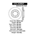 thumbnail image 5 of Disc Brake Rotor Fits select: 1998-2004 NISSAN FRONTIER, 5 of 5