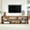 Dark wood, variant on AUU Modular Freestyle TV Stand in Light Wood – Adjustable Media Console with Open Shelving, Modern Minimalist Entertainment Center with Customizable Layout for Living Room, Bedroom, or Apartment