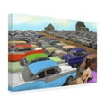 thumbnail image 4 of Canvas Wall Art - Barry Kite 'Christinas Parking Space' Wall Art for Living Room, Bedroom, or Office Décor by Trademark Fine Art - 19 x 12 Inches, 4 of 4