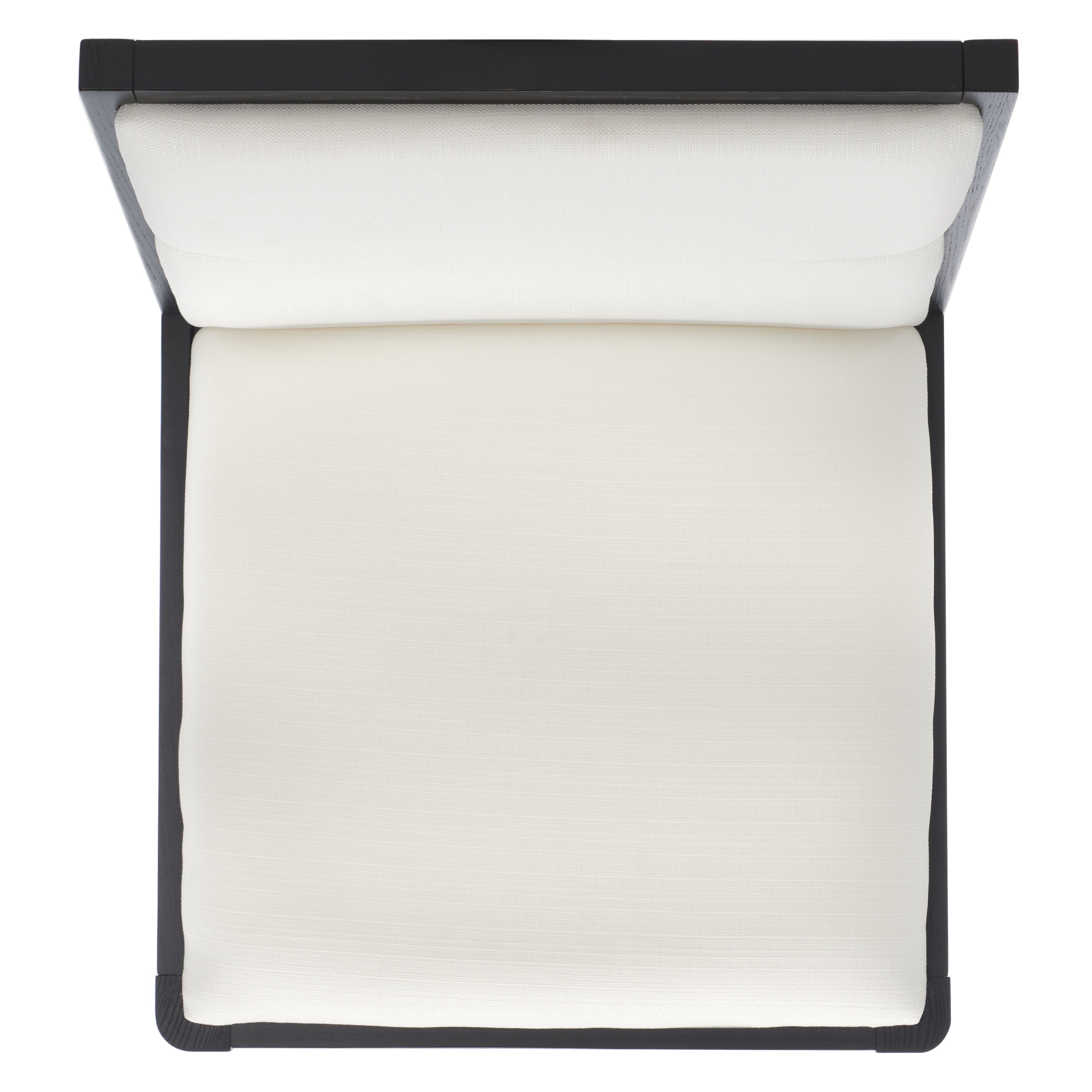 SAFAVIEH Couture Laycee Square Mid Back Counter Stool, Black/White (Set of 2)