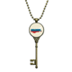 thumbnail image 1 of Rusia Mapa National FaLG, ilustración Llavero Collar Colgante Bandeja Cadena Embellecida Unbranded M, 1 of 3