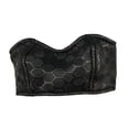 thumbnail image 2 of Top de tubo veraniego a escala 1/6 para mini muñecas, sin tirantes, top corto básico para cosplay, cubre pecho para figuras de acción de 30 Patrón negro, 2 of 8