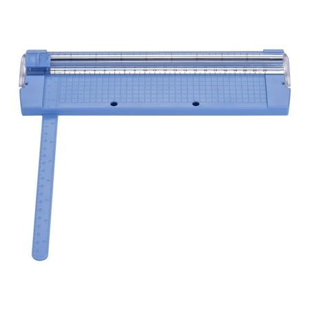 Paper Trimmer A5 Jef 500S Portable Paper Trimmer A5 Paper Cutter Lightweight Safe Cutting Tool with Side Ruler and Surface Grid for Craft Paper Photos Cards ()