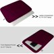 thumbnail image 4 of Funda para Laptop a Prueba de Golpes de 15.6" con Bolsillo Frontal, para HP Dell Asus Lenovo, Rojo Vino, 4 of 7