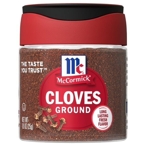 McCormick No Artificial Flavors Kosher Ground Cloves, 0.9 oz Bottle