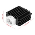 thumbnail image 2 of Motocicleta Scooter 4 Pin DC 12V Voltaje Regulador Rectificar, 2 of 7