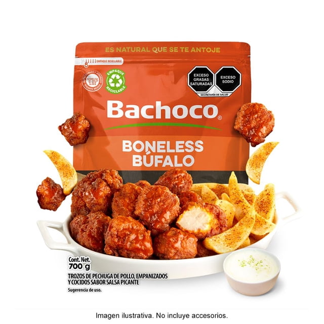 Boneless Búfalo Bachoco congelados 700 g