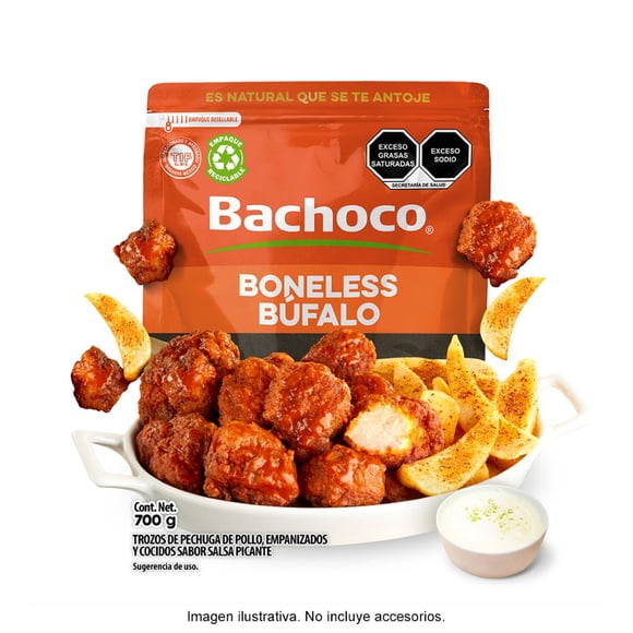 Boneless Búfalo Bachoco congelados 700 g