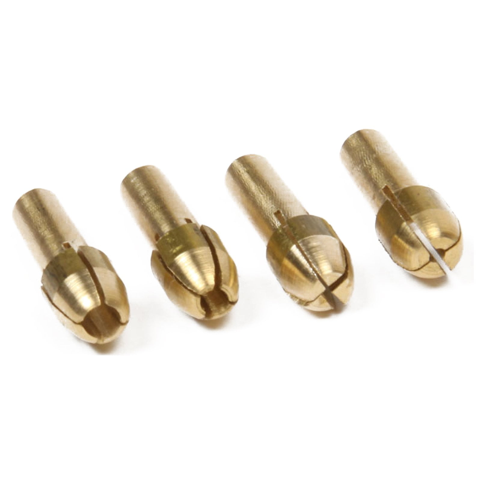 Universal Tool Brass Collet Set for Rotary Tools Assorted Sizes 4 Piece