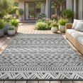 thumbnail image 1 of Outdoor Rug 5x8 ft Waterproof Outdoor Carpet-Patio RV Deck Camping Rug Portable Boho Rugs for Outdoor Area Rug Picnic Backyard Porch Beach, 1 of 7