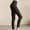 Black, variant on High Waisted Leggings for Women Basic Solid Color Seamless Yoga Pants Full Length Workout Running Tights