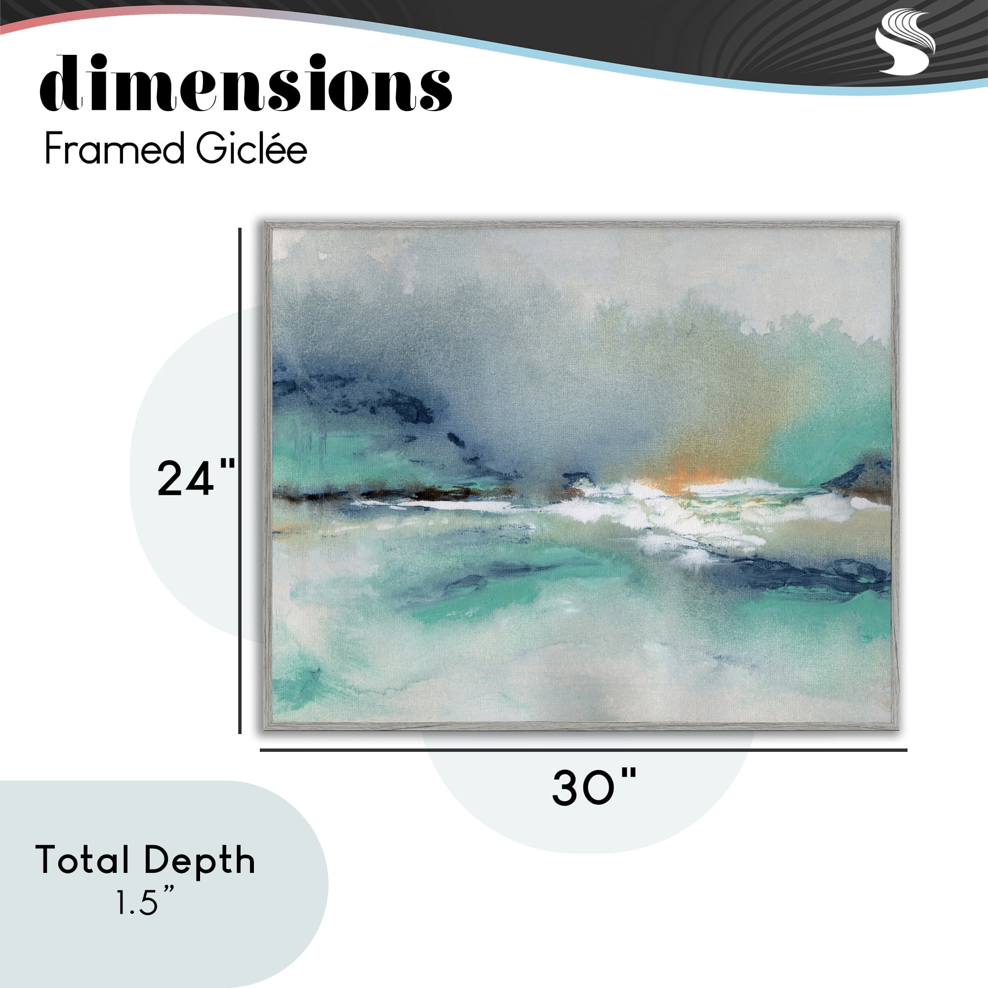 Stupell Industries Sun Bleached Crossing Gray Framed Giclee Art, design by NLS Design