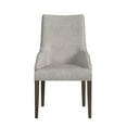 thumbnail image 3 of Picket House Furnishings Marietta Dining Host Chair Set - Gray Fabric in Brown, 3 of 9
