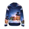 thumbnail image 3 of Gaeub Lantern On Snow With Christmas Men's and Women's UPF 50+ Long-Sleeved Sun Protection Clothing, Fishing Shirt Long Sleeve Zip - Large, 3 of 9