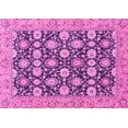 thumbnail image 1 of Ahgly Company Indoor Rectangle Abstract Pink Modern Area Rugs, 8' x 12', 1 of 4