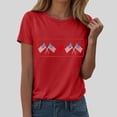 thumbnail image 2 of Duqingm American Flag Shirt 250 Years American 1776 2026 250th USA Patriotic 4th of July T-Shirt Red,2XL, 2 of 5