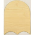 thumbnail image 1 of Package of 1, Large 9" X 12" X 1/4" Baltic Birch Plywood Shield Wood Cutout For Art & Craft Project, Made in USA, 1 of 1