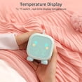 thumbnail image 4 of LED Digital Alarm Clock with Voice Time Announcement & Night Light, Rechargeable 1200mAh Lithium Battery, Creative Dragon Design for Kids Students, ABS+PC+Silicone Material, 88x117.52x115.05mm,, 4 of 6