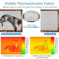 thumbnail image 4 of Aship Dog Cooling Mat, 44'' x 32'' Extra Large Self-Cooling Mat for Dog Cat, Arc-Chill Cooling Fiber & Endothermic Color Changing Pet Cooling Pad for Hot Summer, Washable Non-Toxic & Foldable, 4 of 8