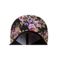 thumbnail image 4 of Mens Compton Hat - Los Angeles City Snapback Cap, Black/Floral, 4 of 4