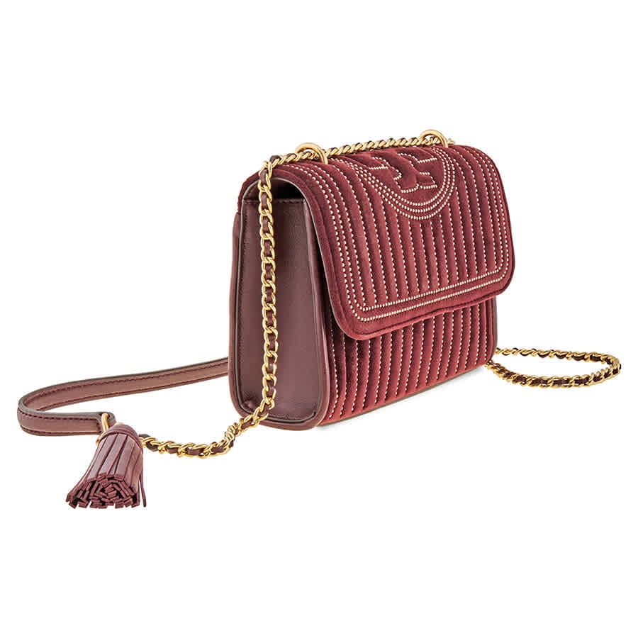 Tory burch fleming sales claret