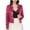 Hot Pink women blazer, variant on Women's Sequin Jacket Long Sleeve Open Front Sparkly Glitter Blazer Party Disco Cropped Bolero Cardigans Jackets Black,S
