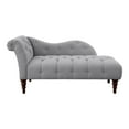 thumbnail image 3 of OakvillePark Deming Tufted Chaise Lounge, Dove Gray, 3 of 7