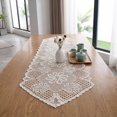 thumbnail image 4 of Elegant Lace Table Runner for Dining Table, Vintage European Style Cutwork Tablecloth for Easter Decorations, Valentines Day Decor, Wedding and Holiday Party Settings, 4 of 7