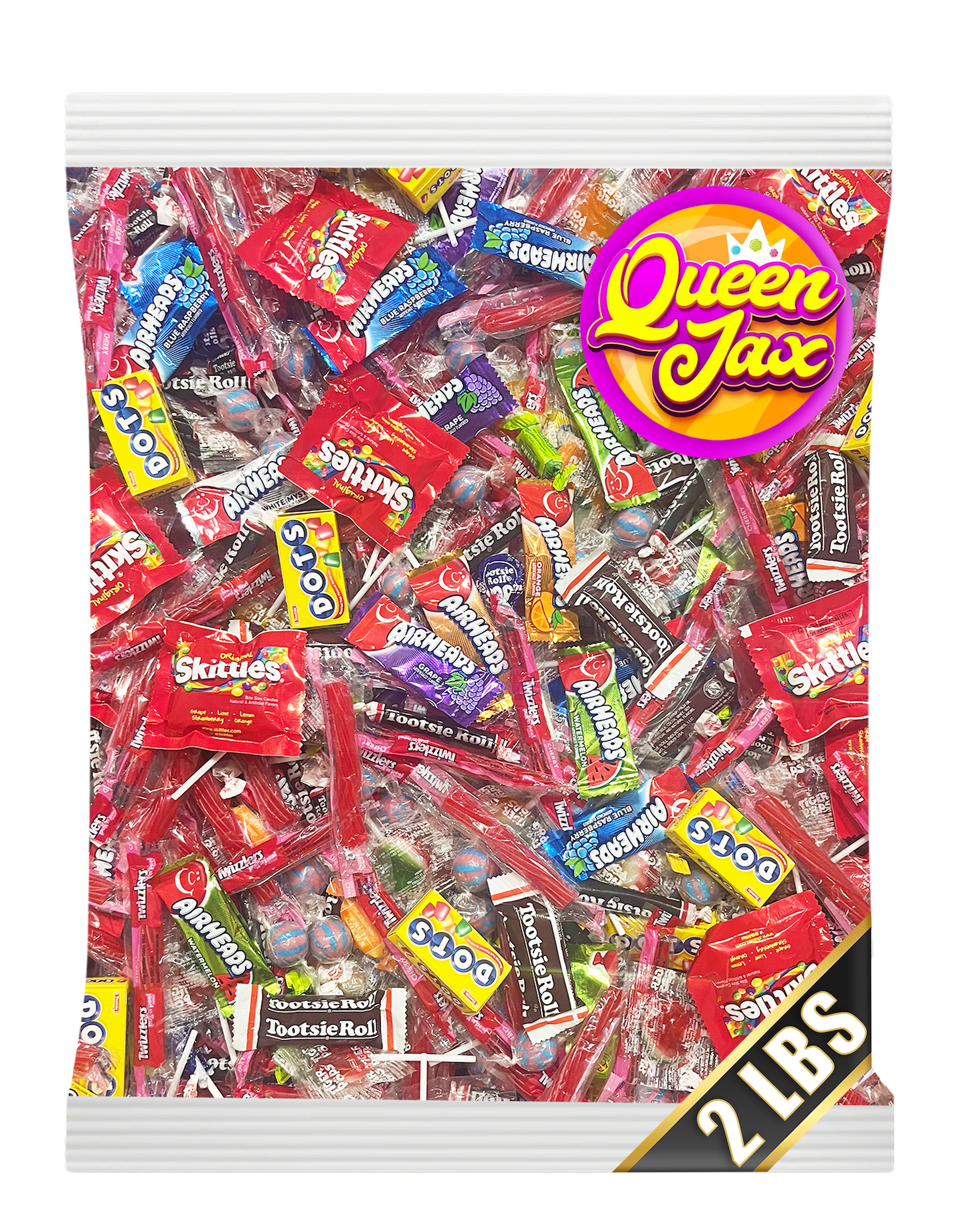 QUEEN JAX, Candy Variety Pack, Assorted Candy, 6 LB Bulk Bag