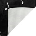thumbnail image 4 of Coolnut Lightweight Soft Area Rugs 31x20 Inch, Black White Piano Music Floor Mat Doormat for for Rooms Entrance Hardwood Floor Living Room Nursery Rugs, 4 of 6