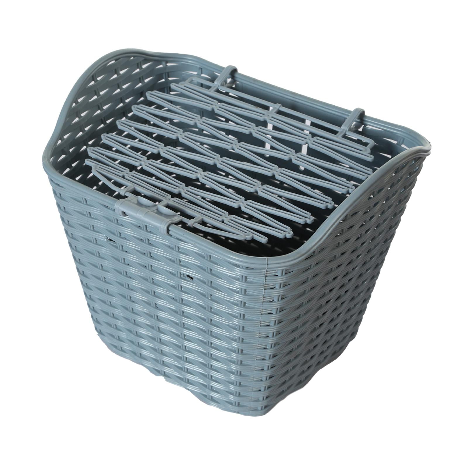 Front Basket with Cover Bike Basket for Outdoors Cycling Accessories Gray