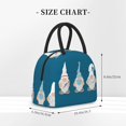 thumbnail image 2 of Japuie Nurse Doctor Gnomes Print Insulated Lunch Bag,Lunch Box for Women Men,Large Capacity Lunch Tote Bag,Lunch Container for Office Work Picnic Beach or Travel, 2 of 7