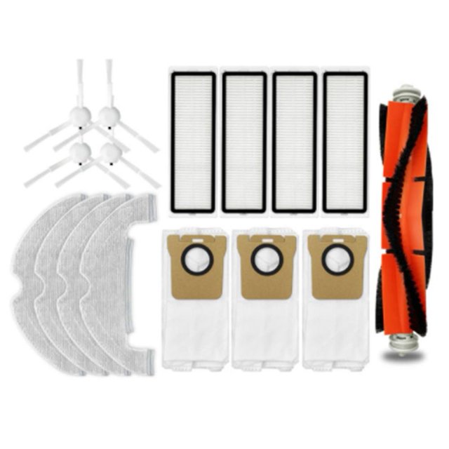 Para Xiaomi Mijia Stytj05zhm Kit de paños de fregona con cepillo principal con filtro Hepa