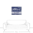 thumbnail image 3 of Creative Products Surf Fish 30 x 24 Canvas Wall Art, 3 of 5