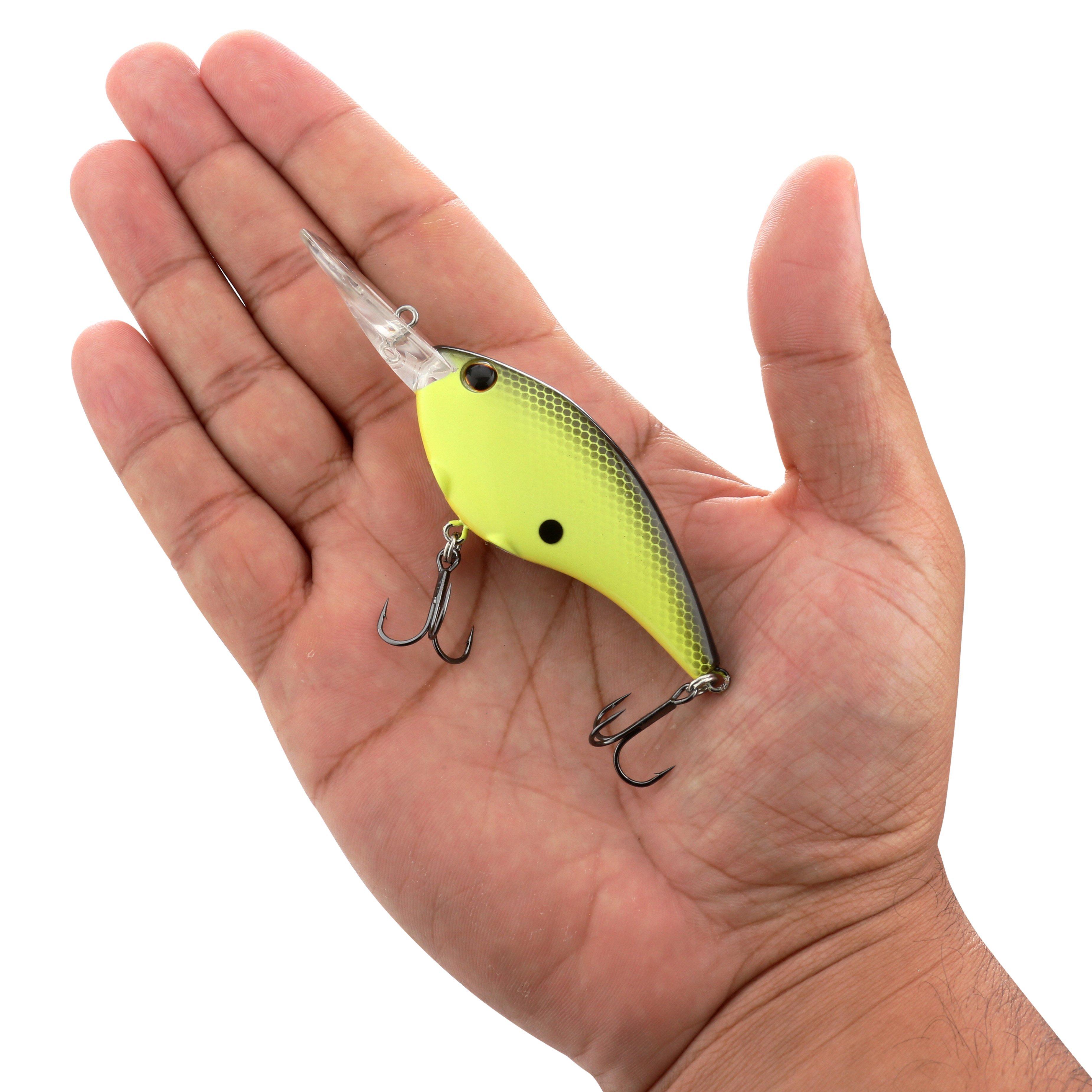 Berkley Clickin’ Frittside Fishing Lure, Black Chartreuse, 9 (1/2 oz)